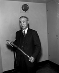 Dr. Yoshio Kusama Gifts a Japanese Samurai Sword