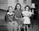 Mrs. John M. Price and her children, Jock and Jan
