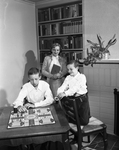 1951-52 officers of the Junior League of Fort Worth with their children