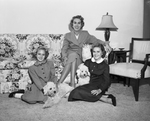 1951-52 officers of the Junior League of Fort Worth with their children