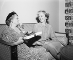 Miss Mamie Eppler and Mrs. N. J. Hogan