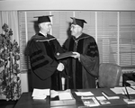 Robert B. Anderson and President Sadler