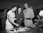 Mrs. Forrest G. Sears, of Snyder, John D. Mitchell of Odessa and Mrs. Mitchell