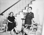 Mrs. Ben E. Ellman, left, and Mrs. H. H. Miller