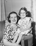 Miss Wanda Marguerite Bloom and niece, Linda Bloom