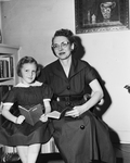 Mrs. William B. Hendrick and daughter Susan