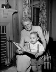 Mrs. Lawrence D. Lewis Visits Her Youngest Cousin by Key Herbert
