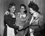Miss Ruth Goral, Mrs. Carmen Johnson and Miss Iva L. Holladay