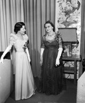 Mrs. John S. Brown, left, president of The Assembly, and Mrs. G. Herbert Beavers, 36th annual Assembly Ball at River Crest Country Club