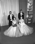Miss Betty Beavers, Miss Mary Lynne Mulky, Bill Bond and Duer Wagner Jr.