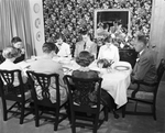 Workman family's Thanksgiving dinner by Wilburn Davis