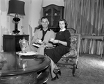 Ben and Valerie Hogan in their home