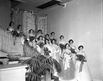 Sisterhood of Temple Beth-El debutantes by Dub McPhail