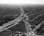 West side traffic interchange of the East-West expressway, Camp Bowie Boulevard and Horne Street, Fort Worth, Texas
