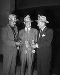 Dr. R. D. Fisher, Jack Burge and J. Harold Evans