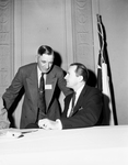 T. L. Roach and Governor Allan Shivers