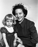 Mrs. J. W. Moore and Carolyn Moore