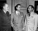 Lt. Col. Ed L. Aldworth, Force Frank T. McCoy Jr., and Lt. Col. Luther O'Hern