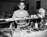 Fair Oaks Shopping Center. Ed Eckert, owner of Eckert's Pen and Card Shop