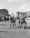 Weatherford, Texas. Parade opening Parker County Frontier Days Celebration and Rodeo
