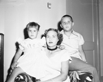 Mrs. J. E. Miller, and children, Ann and Bobby