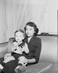 Mrs. Russ E. Hurst and son, Richard Lee