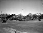 Storm damage at Carswell Air Force Base