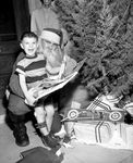 Tommie and Santa