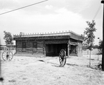 Johnson Station: Shot of Arlington Saddle Club Building