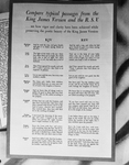 Copy of King James Version of Bible and the New American Version