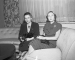 Mrs. Harry Drain of Des Moines with Mrs. B. H. Blankenship