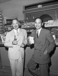Dr. H. E. P. Chung, left, and Dr. C. W. Moon.