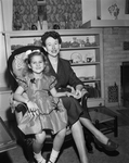 Mrs. McGregor B. Shive and daughter, Frances of Manhattan Beach, California