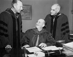 Dr. M. T. Harrington ,Dr. John A. Guinn and Dr. L. H. Hubbard by Joe McAulay