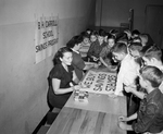 Schools, B. H. Carroll Elementary. Boys during defense stamps from Mrs. Miles Stanley and Mrs. C. R. Maples