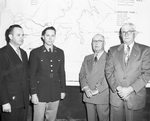 Sproessor Wynn, Colonel H. R. Hallock, Ed Sproles, and A. R. Cartwright Senior