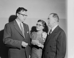 Loyd Turner, Miss Ruth Kirkman and Joe P. Moore