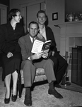 Abe Martin with his wife, Sally and their son, Don