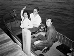 Fort Worth Outboard Club Phil T. Crown, Connie Crown, and Marion Hering Jr.