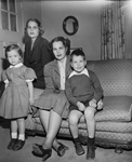 Mrs. S. G. Johndroe Jr. and Mrs. Richard Londorf and their children