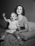 Mrs. Harold B. Sharpe and baby, Peggy Suzzane by Joe McAulay