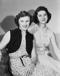 Miss Rose Ann Rayburn and Miss Mary Ann Davis of LaMarque