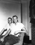 Jimmie and Jesse Myers, twins who have enlisted in the Navy
