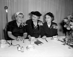Left to right, Mrs. Eugene Prince, Mrs. Craig Carrier and Mrs. W. A. Schmid