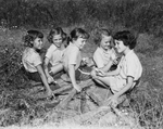 Brownies. Dianne White, Nell Harrell, Alida Selby, Mary Jane Cleveland and Ann Hardwick
