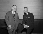 James H. Magee of Boston, left, insurance executive and Thomas M. Ryan