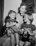 Mrs. Billy J. Wallace and her daughters, Linda and Renee