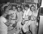 Oklahoma City Players Celebrating After Win by Al Panzera