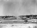 North-South expressway view looking east from East Rosedale Street shows the expressway extending from Rosedale Avenue to Vickery Boulevard.