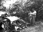 F-86D Airplane Crash